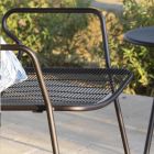Chaise Longue da Giardino in Metallo Colorato Realizzata in Italia - Vikas Viadurini