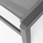 Chaise Longue da Giardino Reclinabile in Alluminio Homemotion, 4 Pezzi - Lester Viadurini