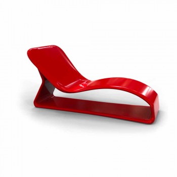Chaise Longue Design Moderno Kobra Made in Italy