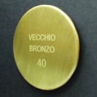 Colonna Doccia in Ottone con Soffione Rotondo in Acciaio Made in Italy - Kennedy Viadurini