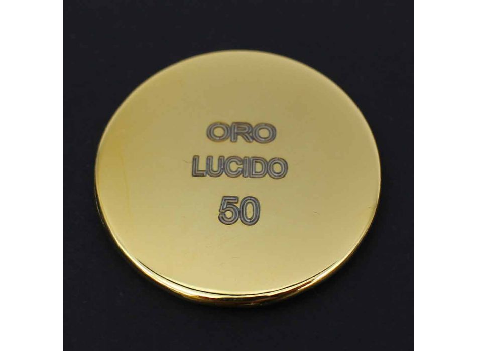 Colonna Doccia Orientabile in Ottone con Gruppo Vasca Made in Italy - Fedrio Viadurini