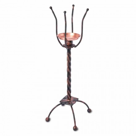 Colonna Porta Secchiello per Ghiaccio di Design per il Vino in Rame - Arnaldo Viadurini