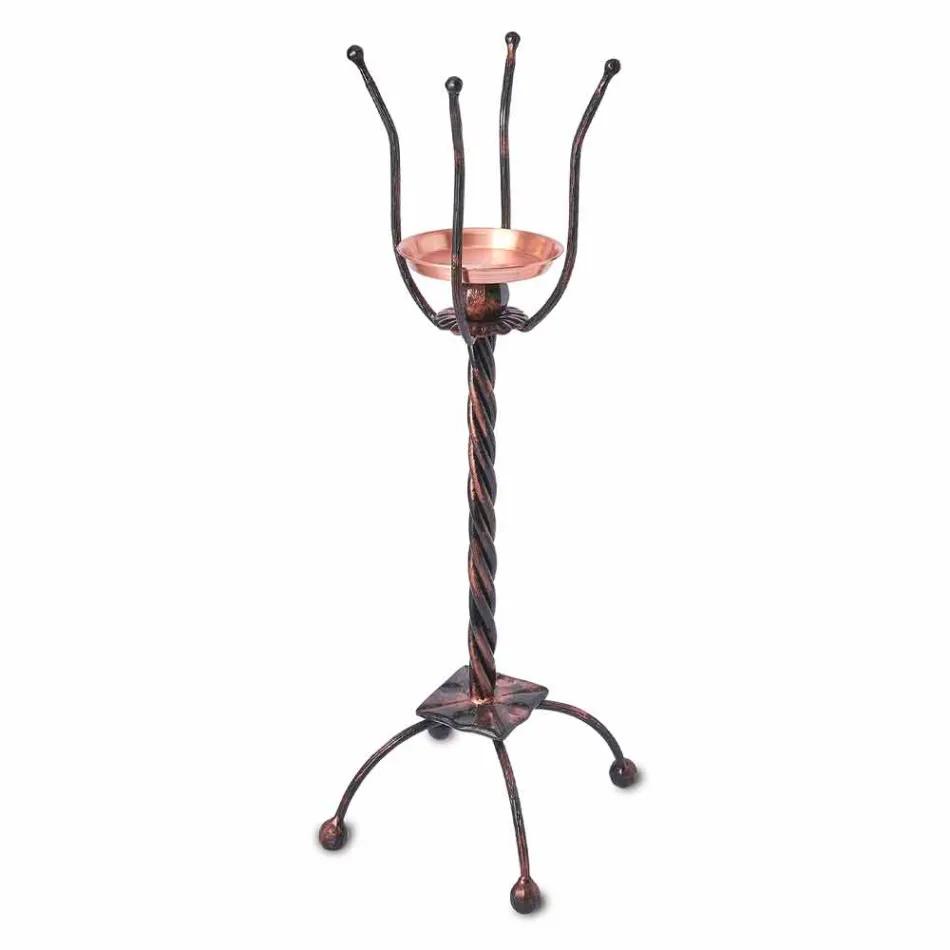 Colonna Porta Secchiello per Ghiaccio di Design per il Vino in Rame - Arnaldo Viadurini