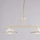 Complemento Luminoso di Design in Vetro e Metallo Made in Italy dal Look - Mira Viadurini