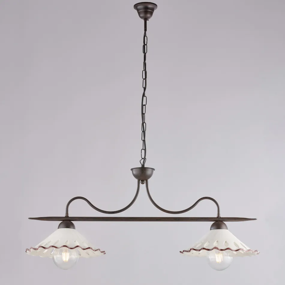 Complemento Luminoso di Design in Vetro e Metallo Made in Italy dal Look - Mira Viadurini