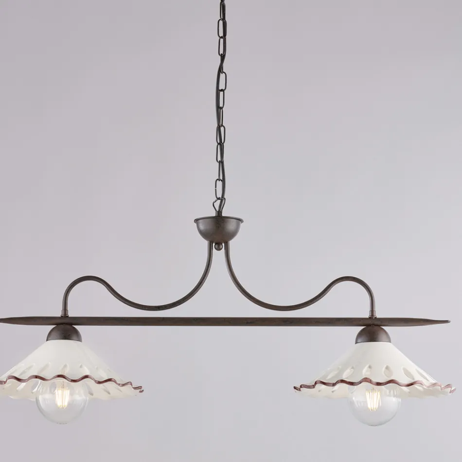 Complemento Luminoso di Design in Vetro e Metallo Made in Italy dal Look - Mira Viadurini