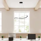 Complemento Luminoso di Design in Vetro e Metallo Made in Italy dal Look - Reticulum Viadurini