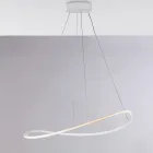 Complemento Luminoso di Design in Vetro e Metallo Made in Italy dal Look - Reticulum Viadurini