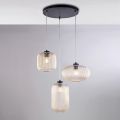 Complemento Luminoso di Design in Vetro e Metallo Made in Italy - Tucana