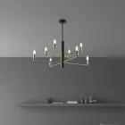 Complemento Luminoso di Design in Vetro e Metallo Made in Italy dal Look - Ursa Viadurini