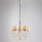 Complemento luminoso in vetro e metallo Made in Italy dal gusto elegante – Draco Viadurini