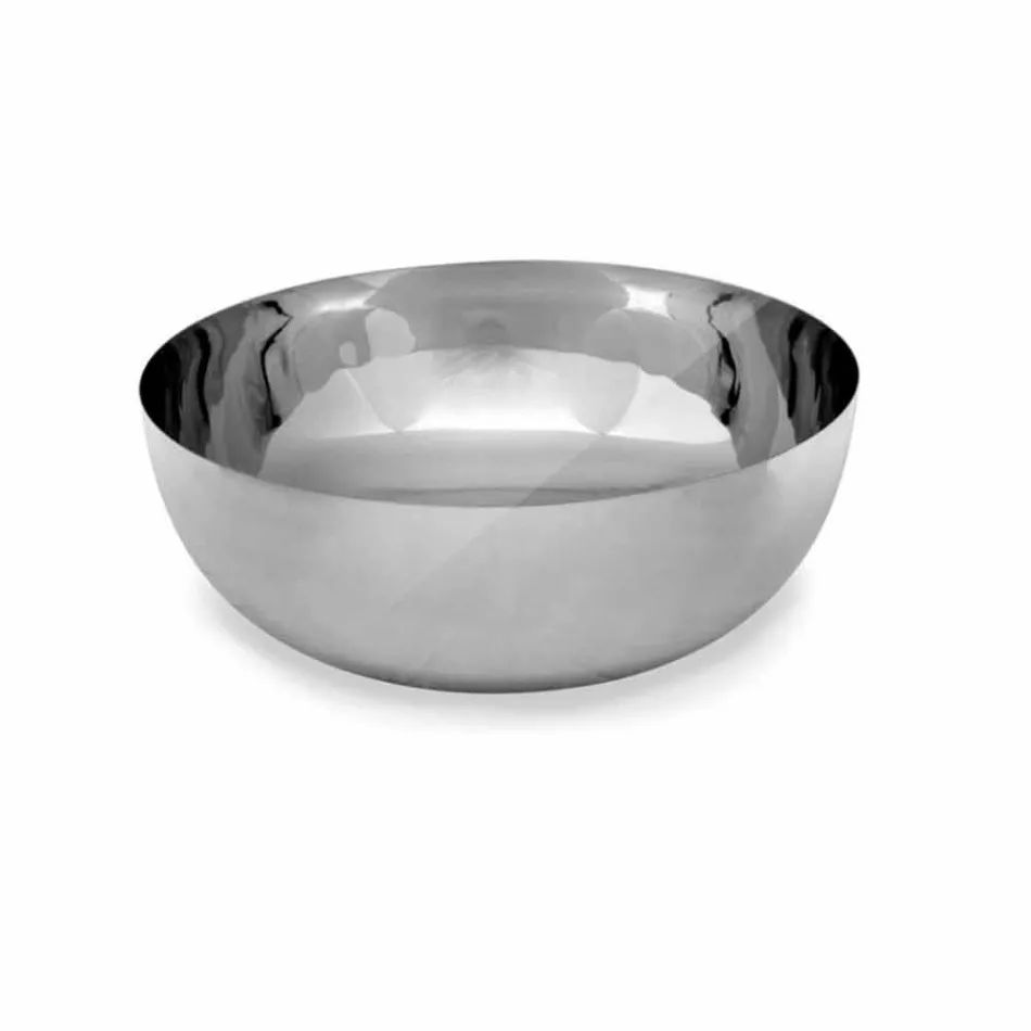 Composizione 4 Mobili Bagno in Legno di Teak e Acciaio Cromato - Beatles Viadurini