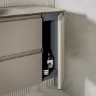 Composizione Bagno Comprensiva di Base con 2 Cassetti e 1 Anta - Titan Viadurini