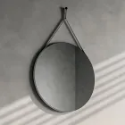 Composizione Bagno Comprensiva di Base con Ruote, Lavabo e Specchio - Titan Viadurini