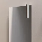 Composizione Bagno con 1 Cassetto, 2 Mensole in Quercia, Lavabo e Specchio - Titan Viadurini