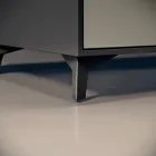 Composizione Bagno con 3 Cassetti Tortora Opachi, Specchio e Lavabo - Velaria Viadurini