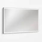 Composizione Bagno con 4 Cassetti Blu Avio, Specchio e Lavabo - Velaria Viadurini