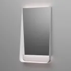 Composizione Bagno con Cassetti Rosa Cipria, Lavabo e Specchio - Elios Viadurini