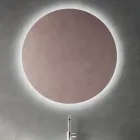 Composizione Bagno con Cassetto Rosa Cipria e Lavabo Calacatta - Elios Viadurini