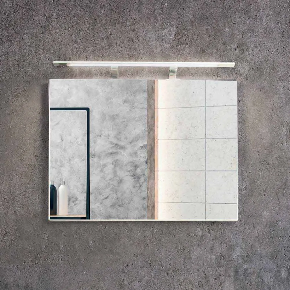 Composizione Bagno Sospesa in Mdf Laccato Made in Italy – Becky Viadurini