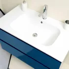 Composizione Bagno Sospesa in Mdf Laccato Made in Italy – Becky Viadurini