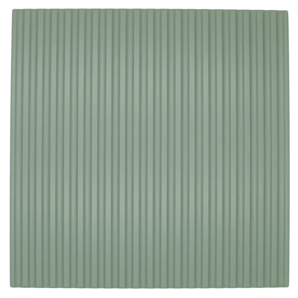 Composizione Bagno Verde Salvia con Lavabo in Resina Made in Italy - Artemide Viadurini