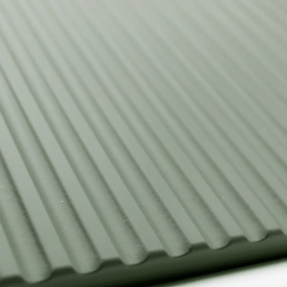 Composizione Bagno Verde Salvia con Lavabo in Resina Made in Italy - Artemide Viadurini