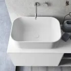 Composizione da Bagno dal Design Moderno a Sospensione Made in Italy - Callisi14 Viadurini