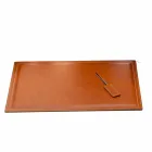 Composizione da Ufficio di Design Moderno in Cuoio Made in Italy – Giulio  Viadurini