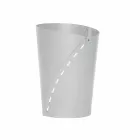 Composizione da Ufficio in Cuoio Rigenerato Moderna Made in Italy – Meduna Viadurini