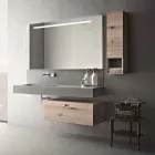 Composizione di Design per Bagno Mobili Moderni Sospesi Made in Italy - Farart2 Viadurini