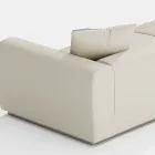 Composizione di Divano da Giardino in multistrato marino Made in Italy - Bahias Viadurini