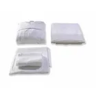 Composizione di Mobili Bagno in Teak Massello di Design Moderno - Azina Viadurini