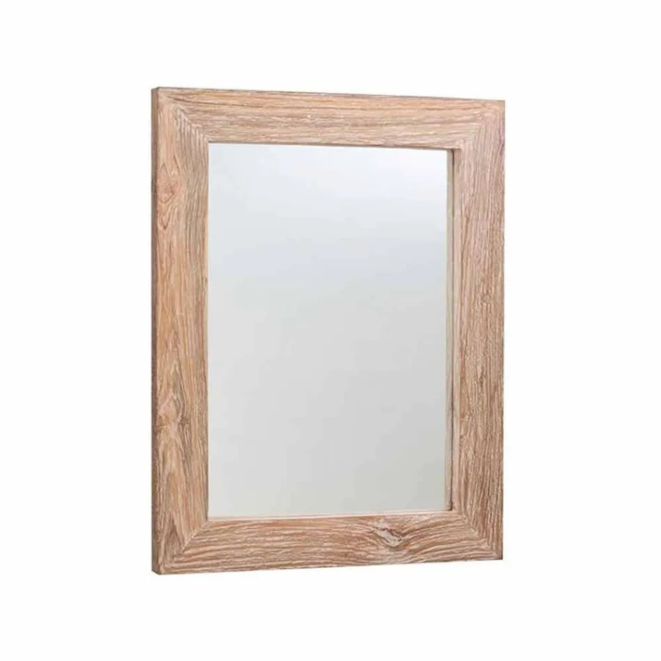 Composizione di Mobili Bagno Moderna in Legno di Teak Massello - Potty Viadurini