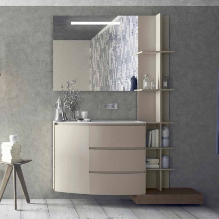 Composizione di Mobili d’Arredo per il Bagno di Design Moderno - Callisi13 Viadurini