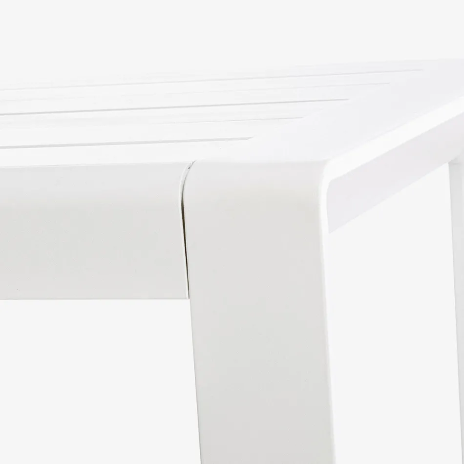 Composizione Salotto da Esterno in Alluminio e Tessuto, Homemotion - Francine Viadurini