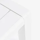 Composizione Salotto da Esterno in Alluminio e Tessuto, Homemotion - Francine Viadurini