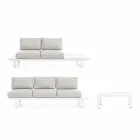 Composizione Salotto da Esterno in Alluminio e Tessuto Homemotion - Francine Viadurini