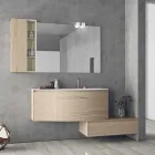 Composizione Sospesa e Moderna per il Bagno, Design Made in Italy - Callisi4 Viadurini