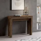 Consolle Allungabile a 300 cm in Legno Realizzata in Italia - Trono Viadurini