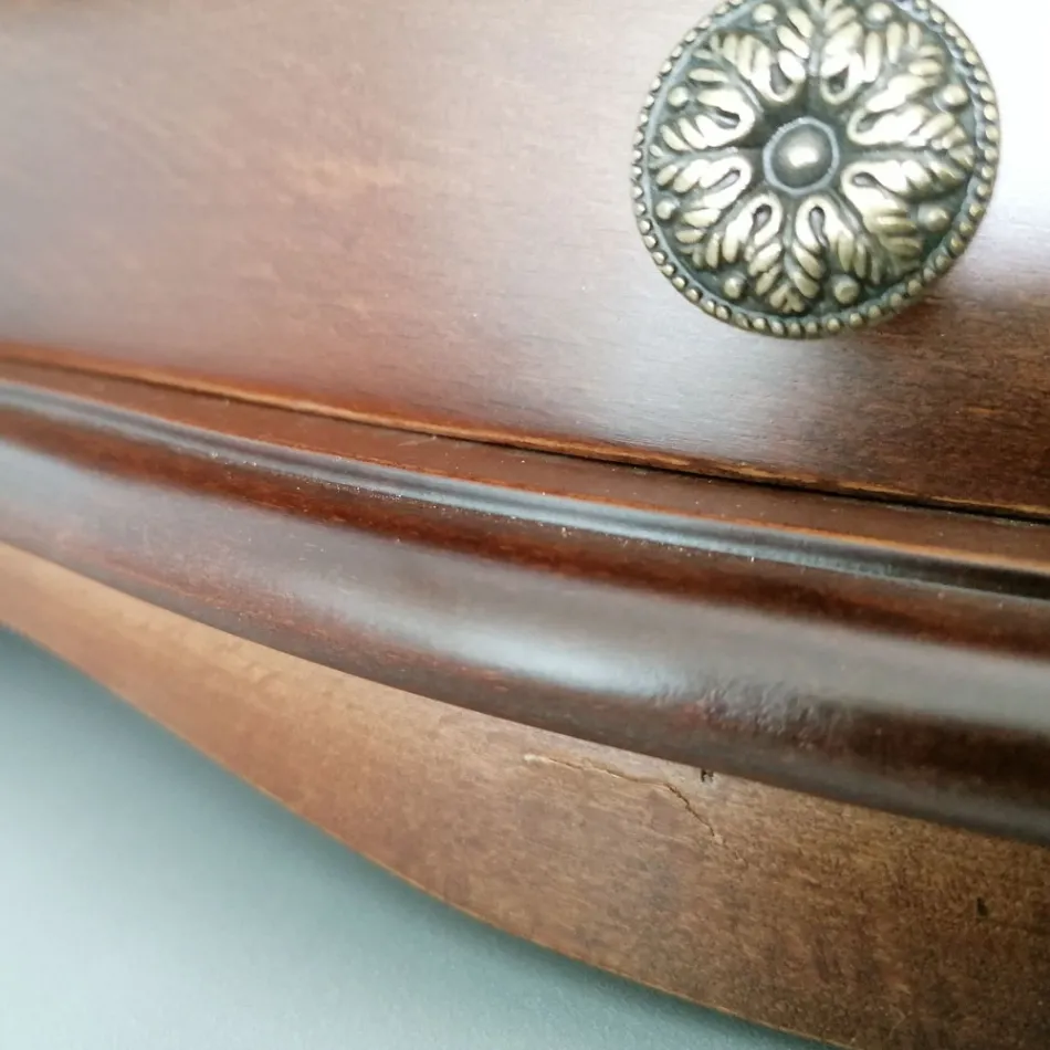 Consolle Appesa in Legno Bassano Realizzata in Italia - Tinia Viadurini