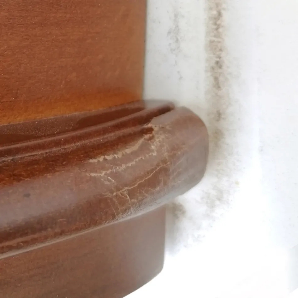 Consolle Appesa in Legno Bassano Realizzata in Italia - Tinia Viadurini