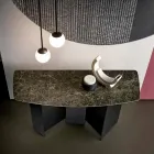 Consolle da Salotto di Design in Ceramica e Vetro Made in Italy – Random Viadurini