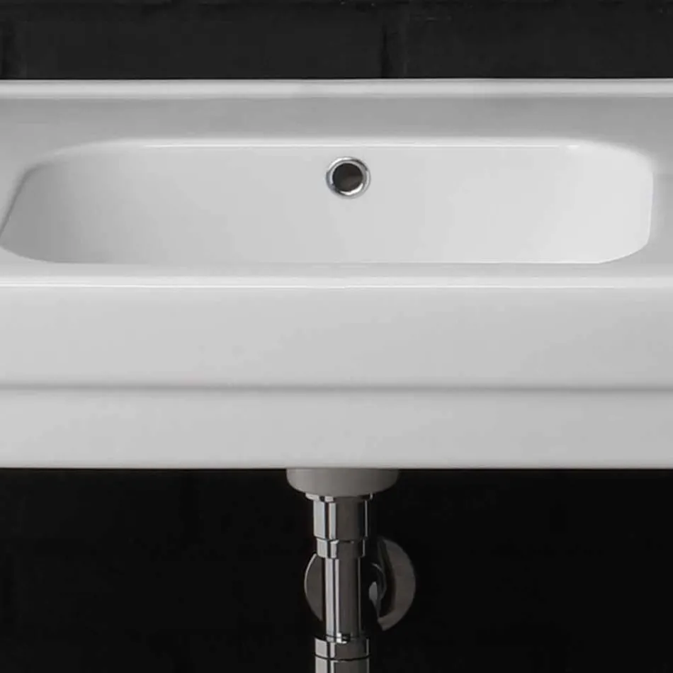 Consolle doppia su gambe in ceramica stile anni 900' Serenity Viadurini