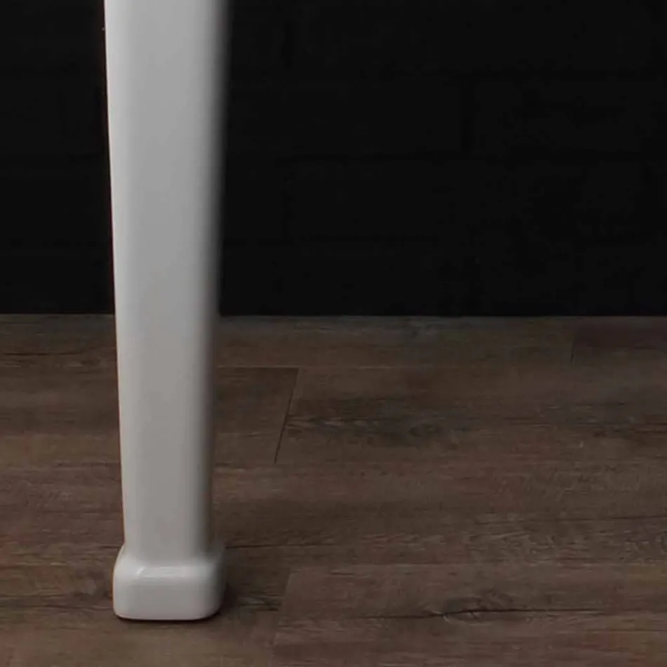 Consolle doppia su gambe in ceramica stile anni 900' Serenity Viadurini