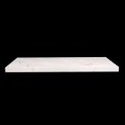 Consolle e Mensola da Bagno in Gres e Lavabo in Vetrochina, 4 Colori - Rametina Viadurini