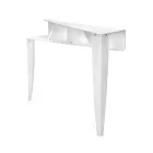 Consolle Fissa con 4 Vani Porta Oggetti in PMMA Made in Italy - Aladdin Viadurini