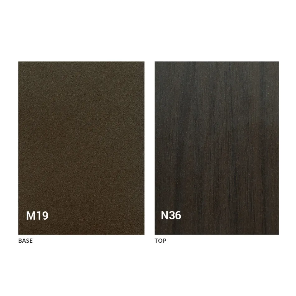 Consolle in Legno e Metallo Allungabile Fino 295 cm Made in Italy - Timedio Viadurini