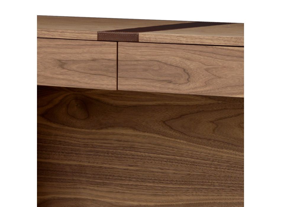 Consolle in legno massello di design Grilli York made in Italy