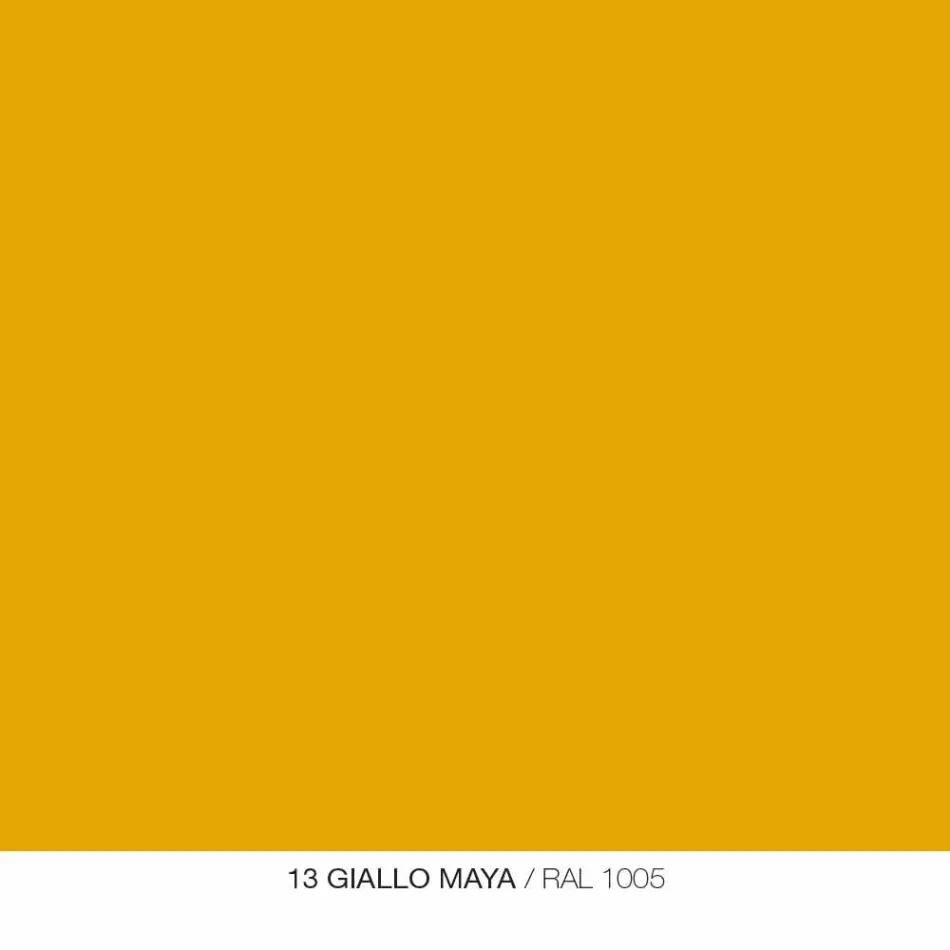 Consolle Moderna di Design Minimale in Metallo Colorato Made in Italy - Benjamin Viadurini